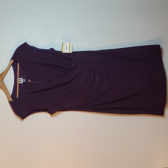 Anne Klein Dresses & Skirts - Anne Klein purple Dress Size 14P